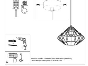 Miniaturka 14 - Elegancka Lampa Wisząca URANUS