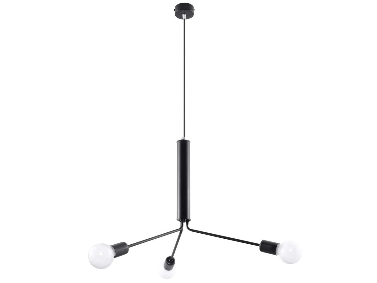 Nowoczesny Żyrandol Industrialny MERCURADIX 3D