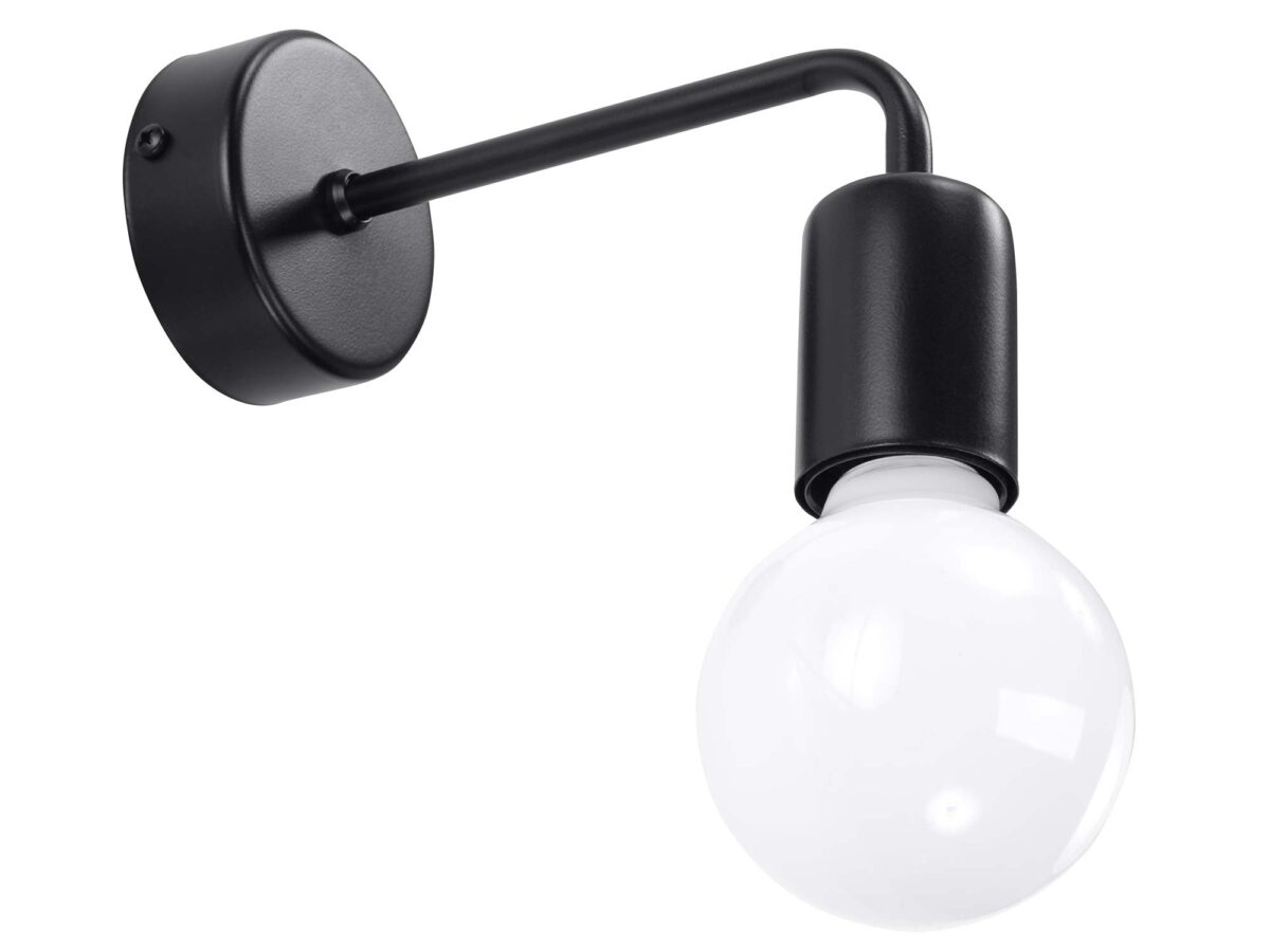 Awangardowy Kinkiet z Odsłoniętą Żarówką MERCURADIX