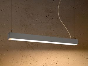 Miniaturka 16 - Nowoczesna lampa LED, biały korpus, elegancki styl do biura