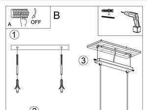Miniaturka 14 - LUMEN 2 Lampa Wisząca Stal Biała Design Industrialny