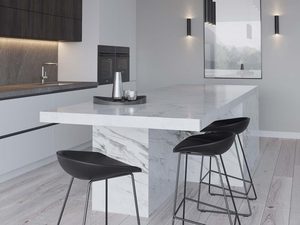 Miniaturka 7 - Kinkiet Stalowy Industrialny Biały 2 Żarówki LUMEN