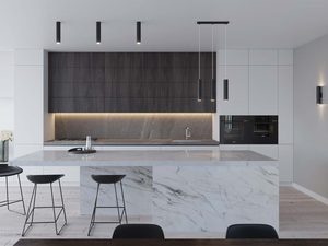 Miniaturka 8 - Kinkiet Stalowy Industrialny Biały 2 Żarówki LUMEN