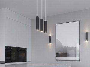 Miniaturka 9 - Kinkiet Stalowy Industrialny Biały 2 Żarówki LUMEN