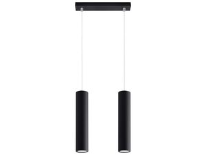 Miniaturka 4 - LUMEN 2 Lampa Wisząca Stal Biała Design Industrialny