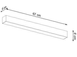 Miniaturka 16 - Nowoczesna lampa LED, biały korpus, minimalistyczny design do biura