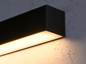 Miniaturka 10 - Czarna lampa LED, minimalistyczny design, industrialny styl do loftowych wnętrz
