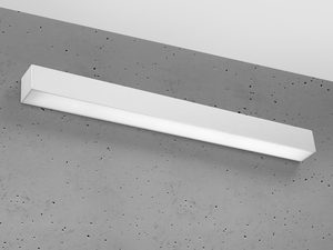 Miniaturka 12 - Lampa LED, minimalistyczny design, prostokątny biały korpus