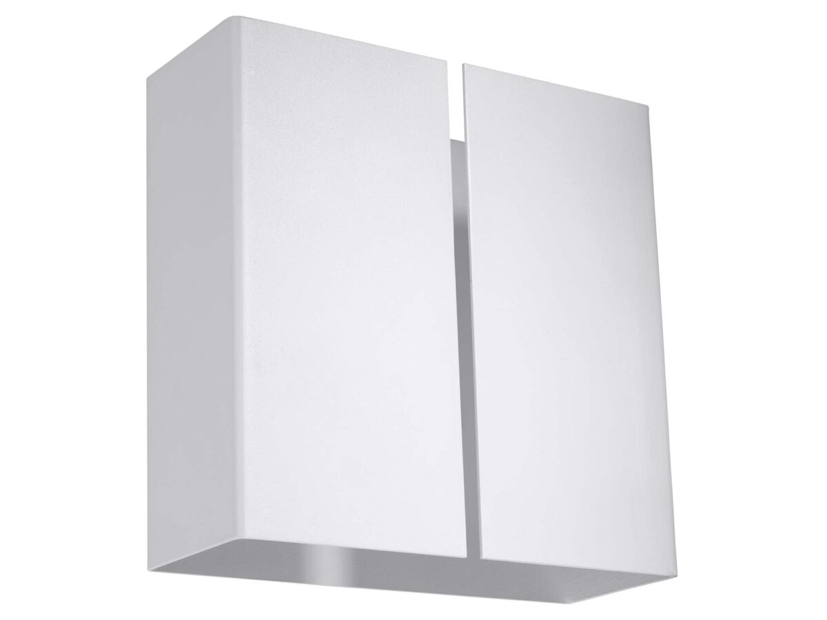 Minimalistyczny Kinkiet ze Stali LARUS Biały