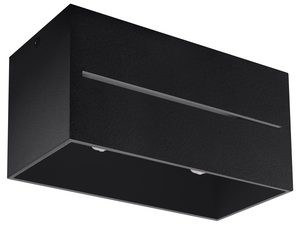 Miniaturka 6 - Nowoczesna kostka LED w kolorze czarnym