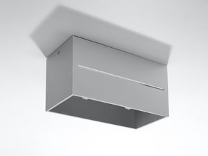 Miniaturka 13 - Biała lampa LED natynkowa z dwoma punktami świetlnymi