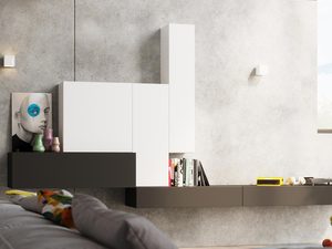 Miniaturka 10 - Geometryczna lampa LED jako element nowoczesnego salonu