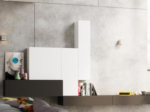 Miniaturka 11 - Wnętrze z betonową fakturą i nowoczesnymi kinkietami LED