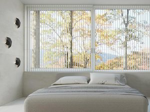 Miniaturka 3 - Nowoczesna sypialnia z czarnymi lampami ściennymi LED