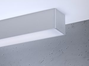 Miniaturka 13 - Nowoczesna srebrna lampa LED, minimalistyczny styl, sufitowy montaż