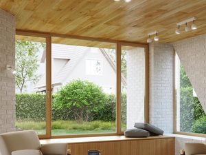 Miniaturka 10 - Lampa LED sufitowa biała z dwoma reflektorami w stylu nowoczesnym