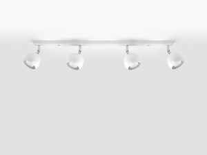 Miniaturka 7 - Reflektory LED białe na listwie – oświetlenie nowoczesne