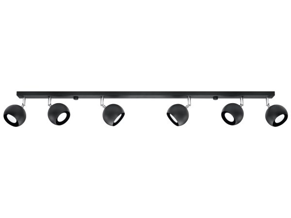 Szynowa lampa LED czarna