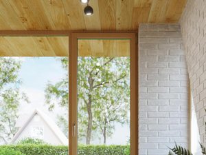 Miniaturka 4 - Czarna lampa szynowa LED z reflektorami w nowoczesnym salonie