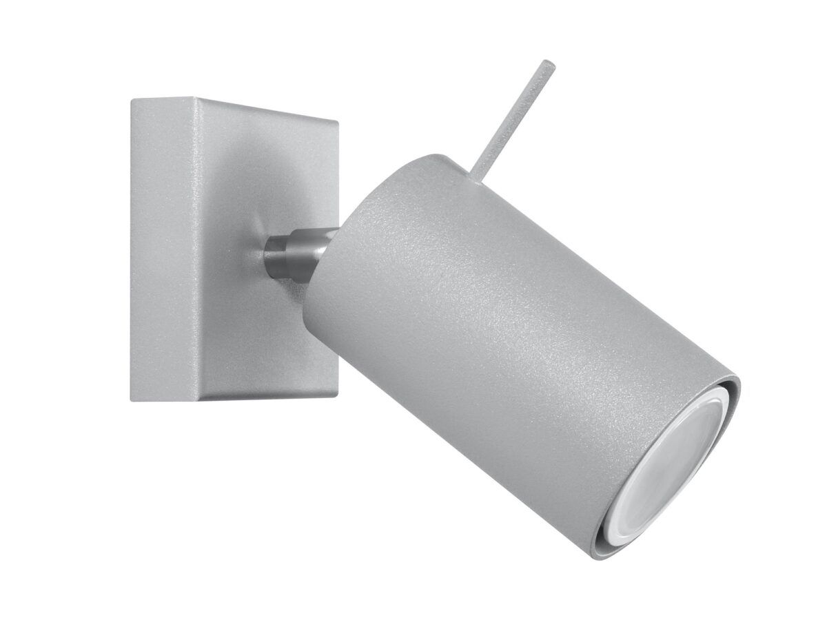 Kinkiet RING 1 Stalowy