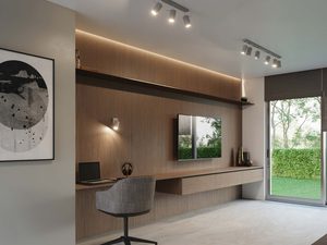 Miniaturka 14 - Cztery światła Plafon RING 4 styl loftowy