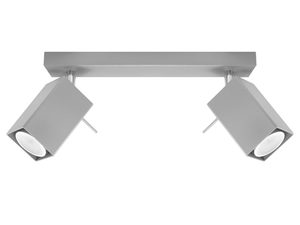 Miniaturka 11 - Nowoczesny kinkiet sufitowy z dwoma reflektorami