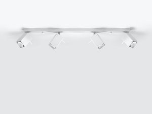 Miniaturka 13 - Reflektory LED w białej oprawie sufitowej do wnętrz nowoczesnych