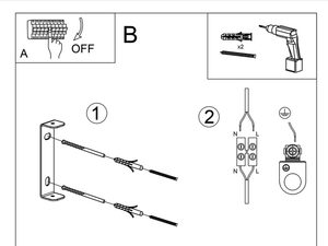Miniaturka 7 - Instrukcja montażu kinkietu cylindrycznego – betonowa oprawa