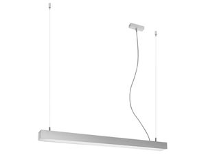 Miniaturka 7 - Lampa wisząca LED do salonu, biały korpus, nowoczesny styl
