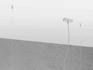 Miniaturka 8 - Lampa wisząca LED do biura, minimalistyczna forma, biały korpus