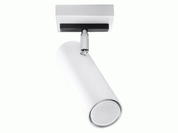 Nowoczesny reflektor sufitowy LED w kolorze białym