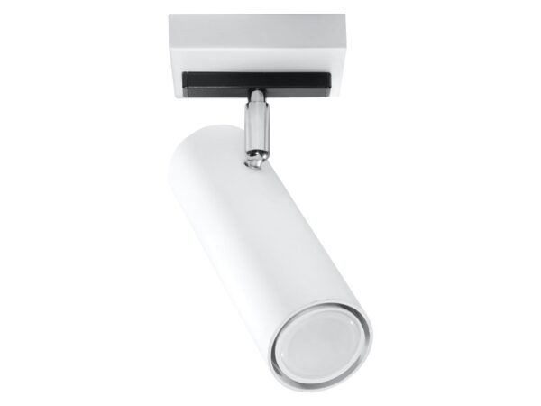 Nowoczesny reflektor sufitowy LED w kolorze białym