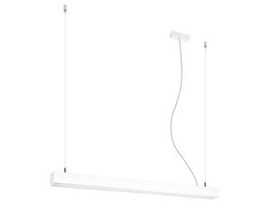 Miniaturka 14 - Nowoczesna lampa wisząca LED, prosty design, biały panel