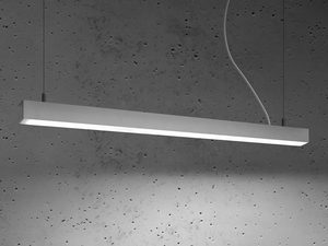 Miniaturka 16 - Nowoczesna lampa wisząca LED do biura, minimalistyczna forma