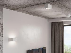 Miniaturka 14 - Nowoczesny salon z minimalistycznym oświetleniem LED