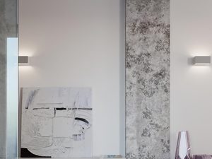 Miniaturka 5 - Jasny salon z białym kinkietem LED w stylu industrialnym