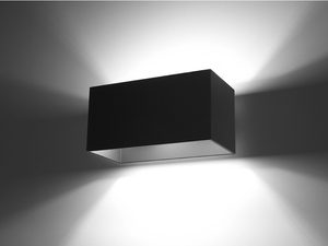 Miniaturka 8 - Ciemny kinkiet LED z efektem rozproszonym, światło góra-dół