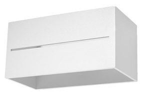 Miniaturka 6 - Designerski biały kinkiet LED, montaż natynkowy