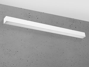 Miniaturka 1 - Biała lampa LED do salonu, minimalistyczna forma, elegancki wygląd