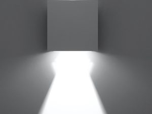 Miniaturka 15 - Kinkiet LED z pojedynczym mocnym światłem skierowanym w dół