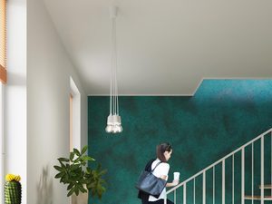 Miniaturka 22 - Designerska biała lampa LED z kulistymi żarówkami