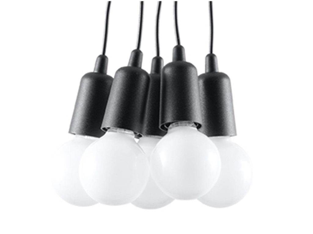 Lampa Sufitowa KROMA 5 Pięć Żarówek