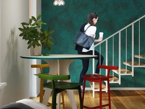 Miniaturka 26 - Designerska szara lampa wisząca z kulistymi żarówkami LED