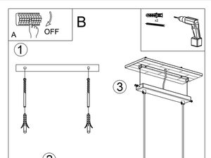 Miniaturka 10 - Instrukcja montażu lampy wiszącej z drewnianym wykończeniem