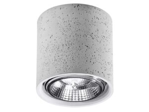 Miniaturka 8 - Cylindryczna lampa z betonu