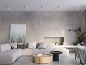 Miniaturka 3 - Schemat techniczny montażu oprawy punktowej z betonu