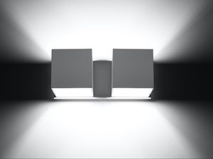 Miniaturka 8 - Kinkiet ścienny z efektownym światłem skierowanym w górę i w dół