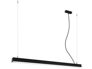 Miniaturka 7 - Panelowa lampa wisząca do salonu w kolorze czarnym