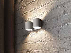 Miniaturka 3 - Loftowe wnętrze z kinkietem o cylindrycznym kształcie