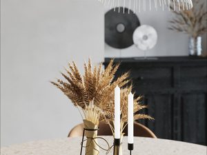 Miniaturka 5 - Lampa z metalowymi prętami w stylu nowoczesnym i industrialnym